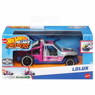 Hot Wheels - Pull-back Speeders - Lolux (HPT04 - HPR76) Hračka