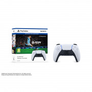PlayStation 5 (PS5) DualSense ovládač (Black/White) + EA Sports FC 24 (kód) 