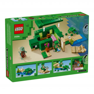LEGO Minecraft Korytnačí domček na pláži (21254) Hračka
