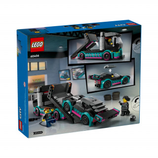 LEGO City Kamión s pretekárskym autom (60406) Hračka