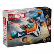 LEGO Marvel Super Heroes Rocketov tryskáč Warbird vs. Ronan (76278) 