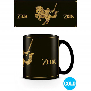 Pyramid The Legend Of Zelda: Map Silhouette - meniaci sa hrnček, 315 ml Merch
