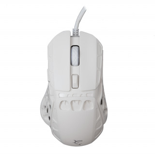 WHITE SHARK ECTOR-W GM-5016W RGB herná myš, 12 200 dpi, 7 tlačidiel biela PC