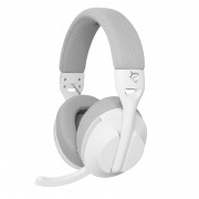 WHITE SHARK FALCON-W, GH-2441W, bezdrôtový herný headset, biely 