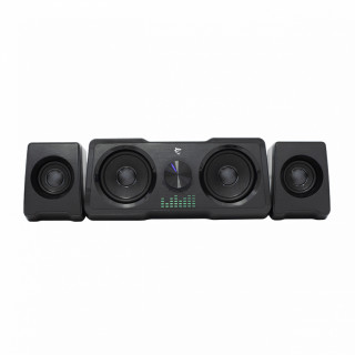 WHITE SHARK MOOD Reproduktor  2.2, 16W, LED, čierny PC