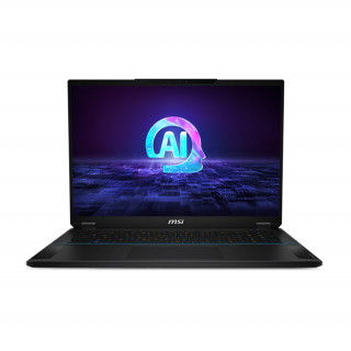 MSI Gaming NB Stealth 18 AI Studio A1VGG-016, 18" QHD+, Ultra 9 185H, 32 GB, 2 TB, RTX 4070 8 GB, Win11H, čierny - US KEY PC