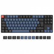 Keychron K1 Pro Bluetooth / USB-C EN - nízkoprofilová mechanická klávesnica Gateron MX 2.0 mechanická hnedá čierno-modrá 