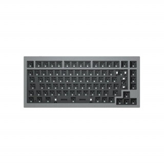 Keychron Q1 vymeniteľná RGB podsvietenie ISO USB herná klávesnica barebone šedá PC