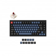 Keychron Q1 V2 USB anglická mechanická klávesnica Gateron G Pro hnedá čierna 