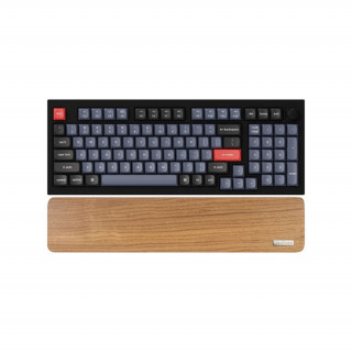Keychron Q5 Opierka zápästia, hnedá, z masívneho dreva PC