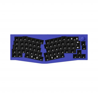 Keychron Q8 vymeniteľný RGB podsvietený gombík ISO USB herná klávesnica barebone modrá PC