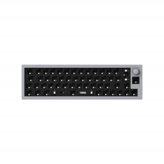 Keychron Q9 Vymeniteľné RGB podsvietenie Gombík ISO USB herná klávesnica barebone šedá PC
