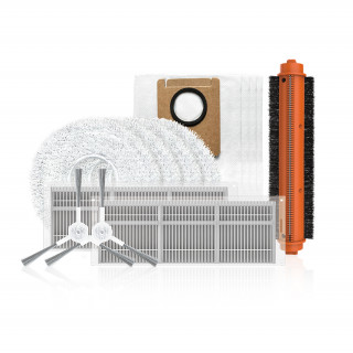 EZVIZ RS20 Pro originálne príslušenstvo - 1 hlavná kefa, 2 bočné kefy, 2 filtre, 4 utierky, 4 vrecká na prach Home