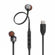 JBL Tune 310 USB-C káblové slúchadlá – čierne 
