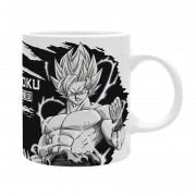 Abysse DRAGON BALL Black & White Goku hrnček 320 ml 