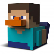 Numskull Minecraft Tubbz 1St Ed Steve Gumená kačka 