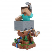 Cable Guys - Minecraft: Steve Gaming Držiak na ovládač a mobilný telefón 