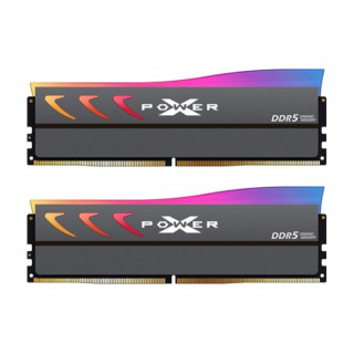 Silicon Power XPOWER Storm RGB pamäťový modul 64GB 6000MT/s DDR5 CL38 sada 2 ks, sivá RGB PC