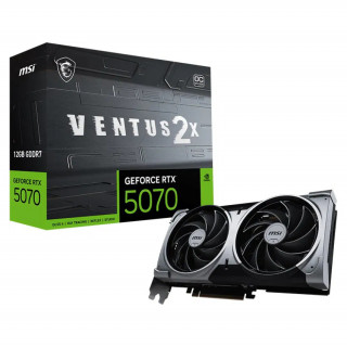 MSI PCI-Ex16x nVIDIA RTX 5070 VENTUS 2X 12GB DDR7 OC Grafická karta  PC