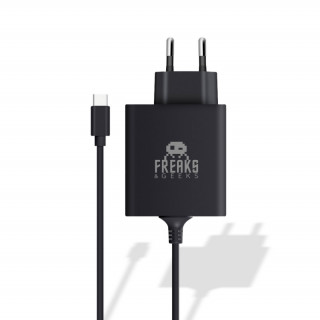 Freaks and Geeks napájací adaptér pre Nintendo Switch 2 – 30W – čierny Switch 2