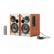 Edifier R1280T 2.0 s WiiM Mini Reproduktor (hnedé) 