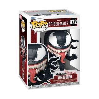 Funko Pop! Marvel Gamerverse: Spider-Man 2 - Venom #972 Bobble-Head Vinyl Figura Merch