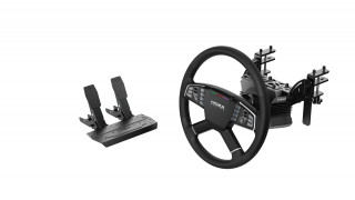 Moza Racing Volant - simulátor nákladných vozidiel pre PC (kamión/ťahač, DD, základňa R5, volant TSW, pedál SR-P Lite, svorka) Multiplatforma