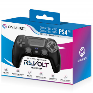 ONIVERSE - bezdrôtový ovládač Revolt Bluetooth - Wasp Black PS4