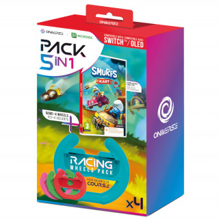 ONIVERSE - Switch Smurfs Kart (CIB) + 4 volanty Switch