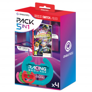 ONIVERSE - Nickelodeon Kart Racers 2: Grand Prix (CIB) + 4 volanty Switch