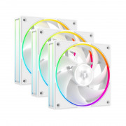 ID-Cooling Cooler 12 cm - AF-127-ARGB-W TRIO (29,9 dB, max. 132,52 m3/h, 4pin, PWM, 3 x 12 cm, ARGB LED, biely) 
