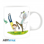 RICK AND MORTY - Hrnček - 320 ml - "Portal 2" (ABYMUG834) 