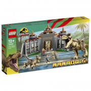 LEGO Jurassic World Stredisko pre návštevníkov: útok T-rexa a raptora (76961) 