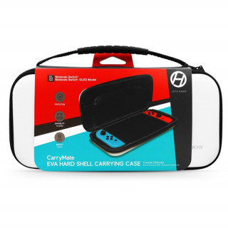 Hyperkin CarryMate EVA Nintendo Switch/OLED/Lite cestovné puzdro – biele (M07599-WH) Switch