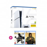 PlayStation 5 (Slim) + Death Stranding Director's Cut + Ghost of Tsushima Director's Cut 