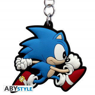 SONIC - prívesok na kľúč "Sonic run" (ABYKEY122) Merch