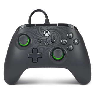 Káblový ovládač PowerA Advantage – Celestial Green Xbox Series