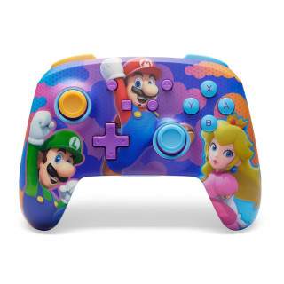 PowerA Enhanced Nintendo Switch ovládač (Color Splash Heroes) Switch
