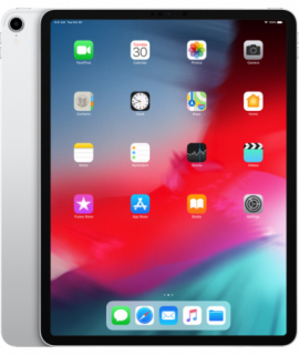 Apple 12,9" iPad Pro 256GB silver Cellular Tablety