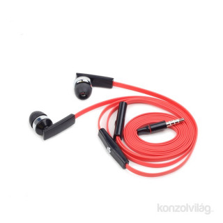 Gembird Porto 2.0 earphone Black-Red PC