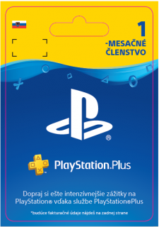 ESD SK PS4 – PlayStation Plus 1 Month Subscrip. (Kód na stiahnutie) PS4