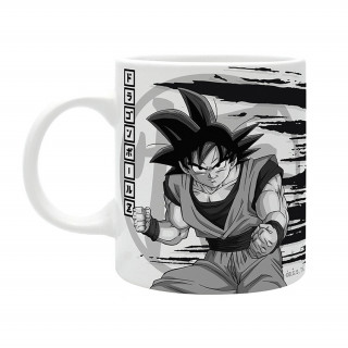 Abysse DRAGON BALL Black & White Goku hrnček 320 ml Merch
