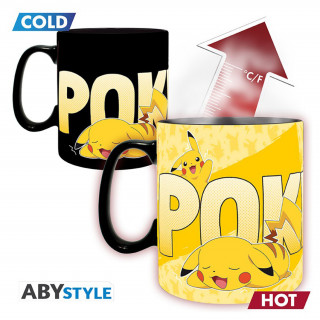 Abysse Pokemon Pikachu meniaci sa hrnček 460 ml Merch