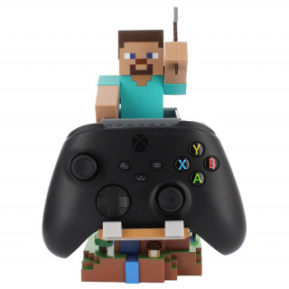 Cable Guys - Minecraft: Steve Gaming Držiak na ovládač a mobilný telefón Merch