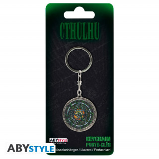 CTHULHU - Keychain  "Lenticular Necronomicon" (ABYKEY567) Merch