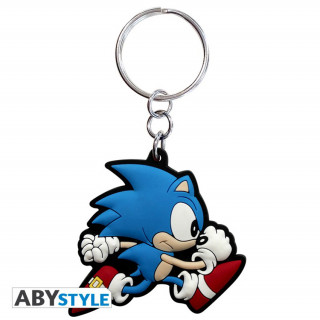 SONIC - prívesok na kľúč "Sonic run" (ABYKEY122) Merch