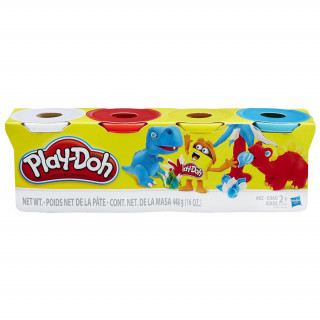 Hasbro Play-Doh - 4 tuby (B6508) Hračka