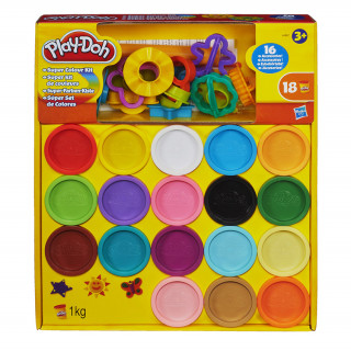 Hasbro Play-Doh: Super set 18ks (A4897) Hračka