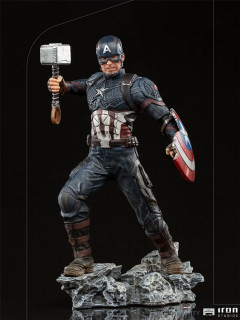 Iron Studios - Statue Captain America Ultimate - The Infinity Saga - Art Scale 1/10 Socha Merch