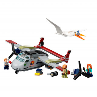 LEGO Jurassic World Quetzalcoatlus – prepadnutie lietadla (76947) Hračka
